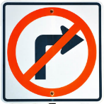 No Right Turn